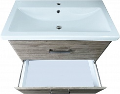 Style Line Мебель для ванной Лотос 80 подвесная сосна лофт – фотография-7